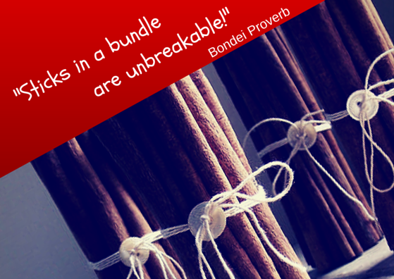 Sticks in a bundle are unbreakable!